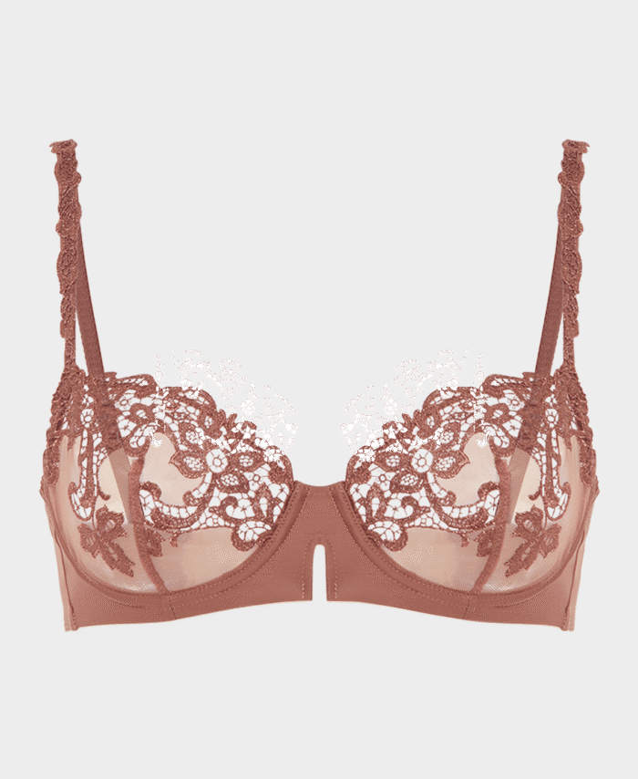 Saga Non-Padded Lace Demi Bra