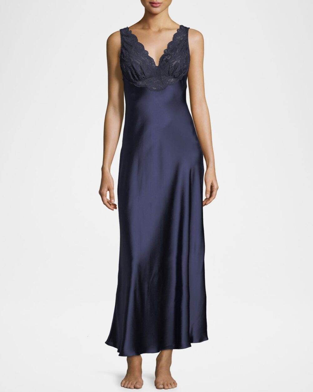 Bijoux Lace-Trim Nightgown